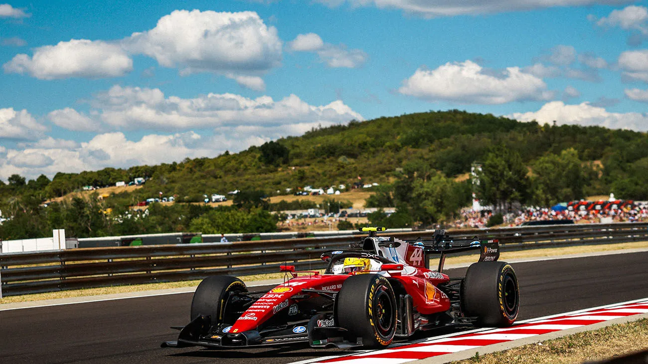 Ferrari domina le libere all'Hungaroring: Hamilton il più veloce