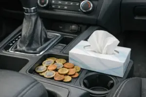 Monete e fazzoletti in auto: perché tenerli a bordo conviene