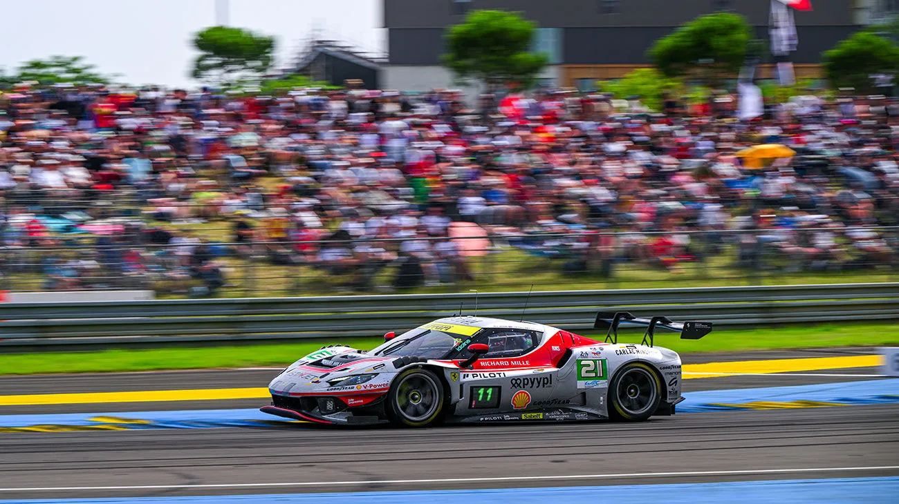 Ferrari 296 LMGT3 Evo nel WEC: Rovera 7° a metà stagione