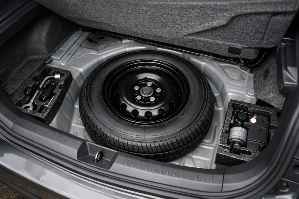 Ruota di scorta addio: perché le auto nuove non ce l'hanno più