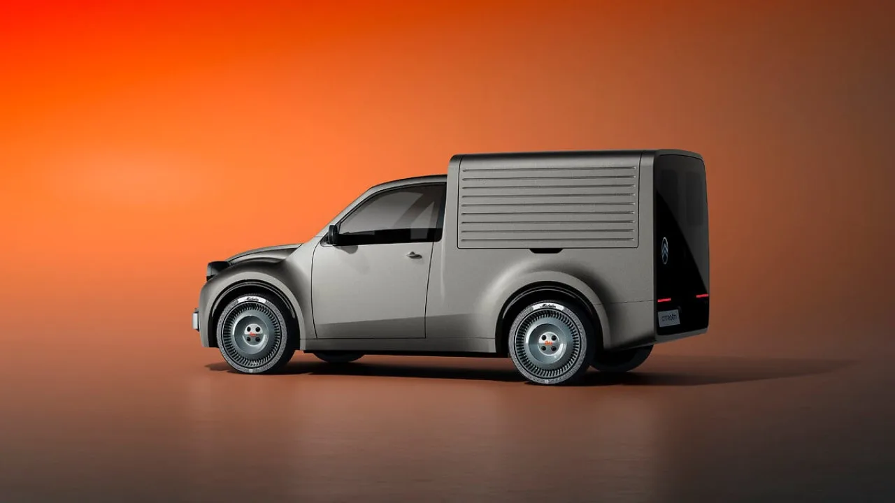 Citroën 2 CV Fourgonnette Concept: l'icona rivive in elettrico