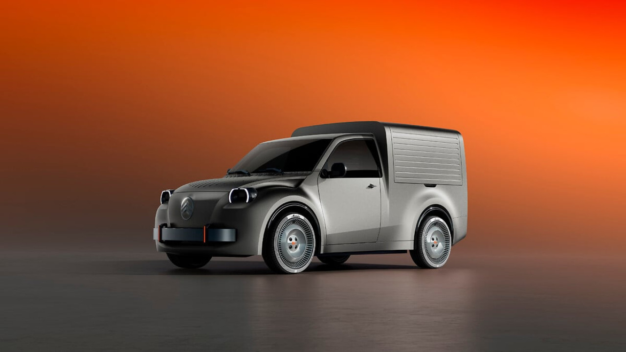 Citroën 2 CV Fourgonnette Concept: l'icona rivive in elettrico
