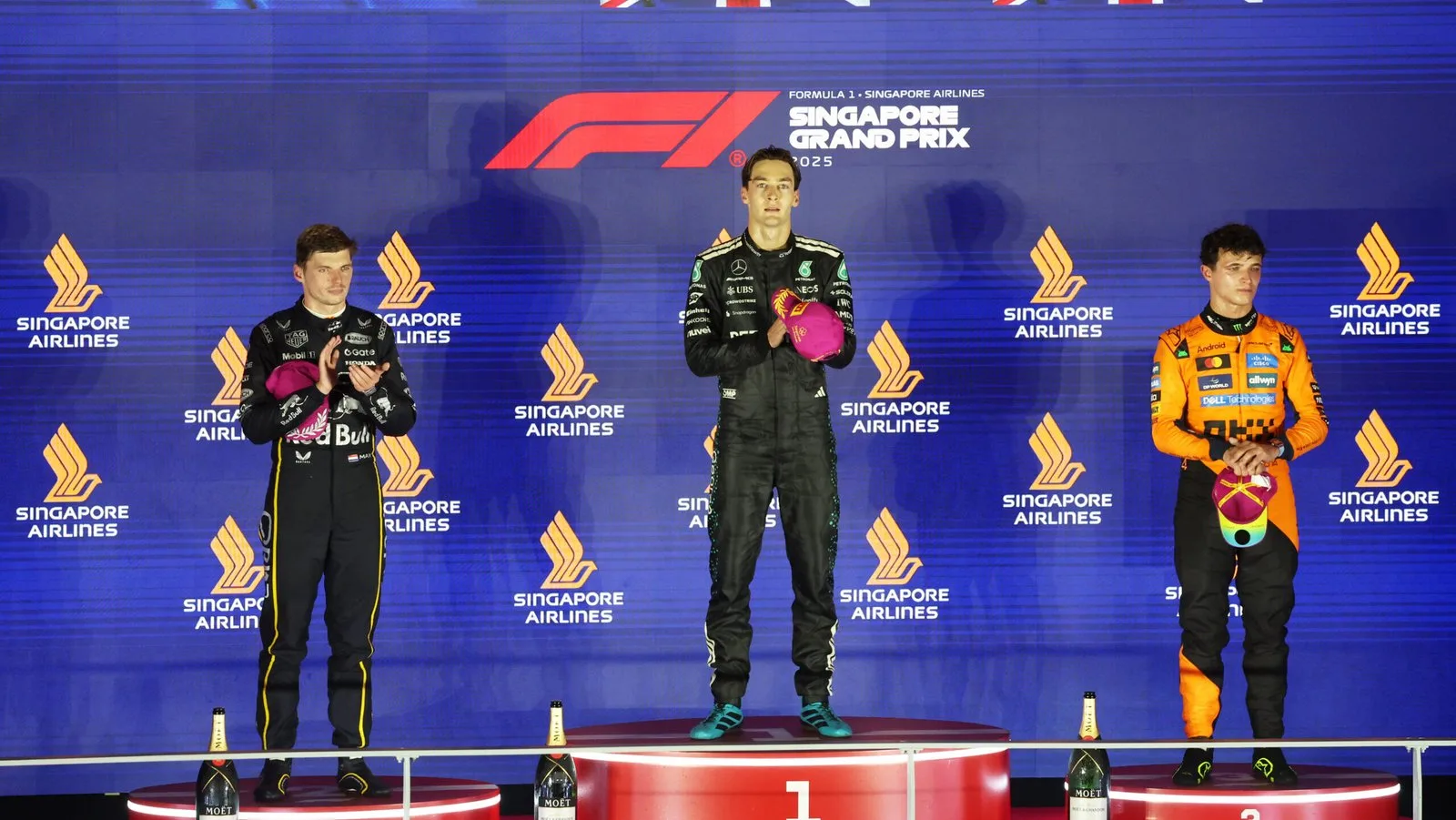 F1 | GP Singapore, orari e TV: Antonelli in fuga, Verstappen all'assalto
