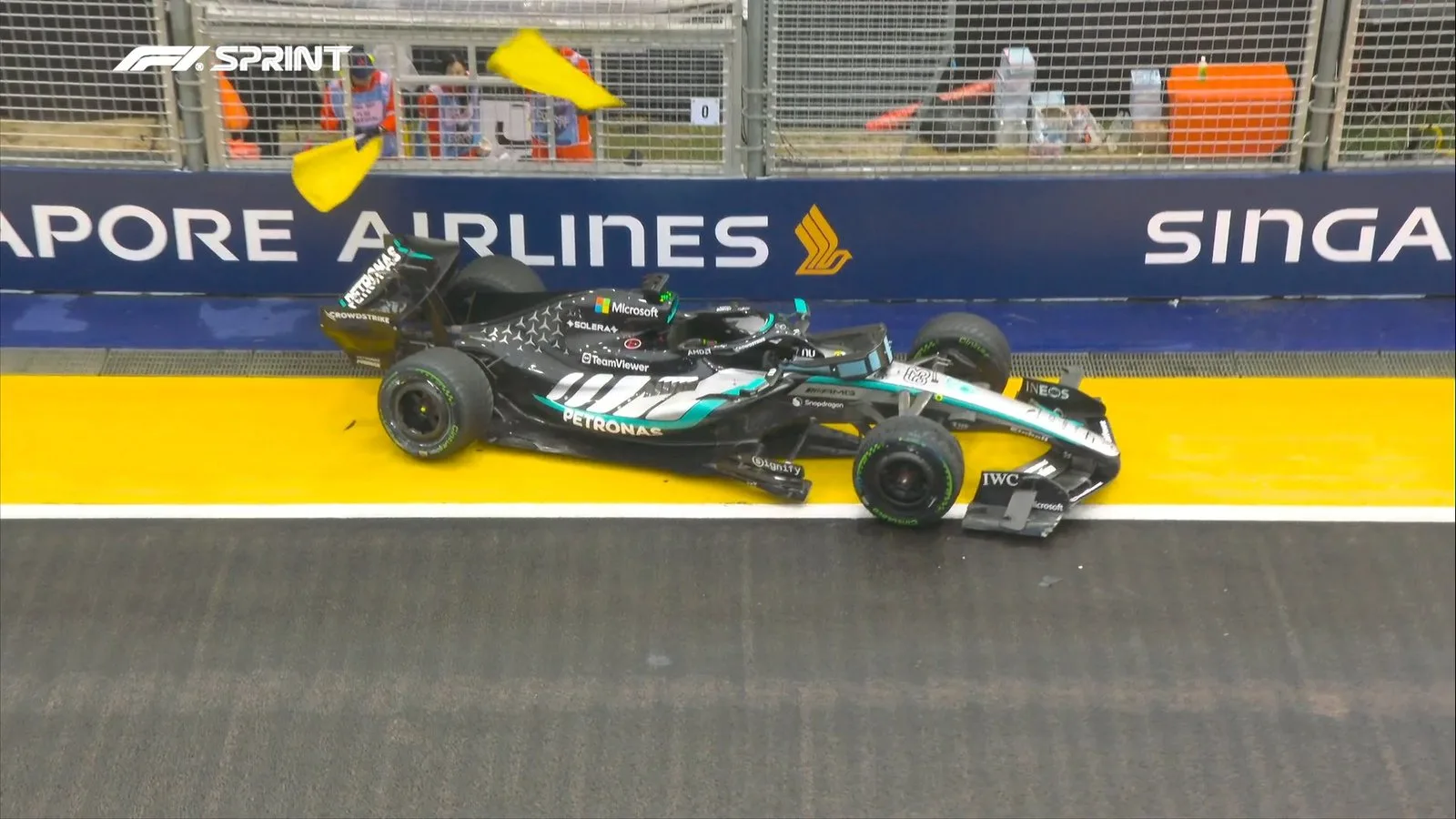 F1 | Verstappen vince la Sprint di Singapore, Ferrari 2°-3°