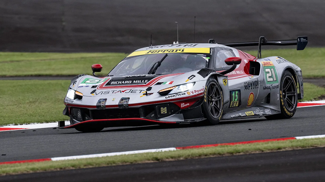 Ferrari 296 LMGT3 Evo a Barcellona: Vista AF Corse caccia il podio nel WEC