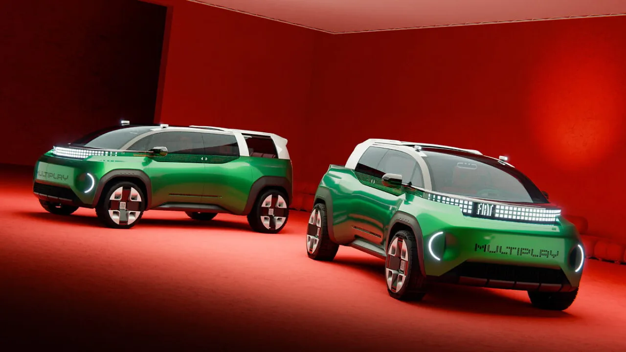 Fiat Multiplay, il concept che cambia forma: MPV, SUV e pick-up in 4,45 m
