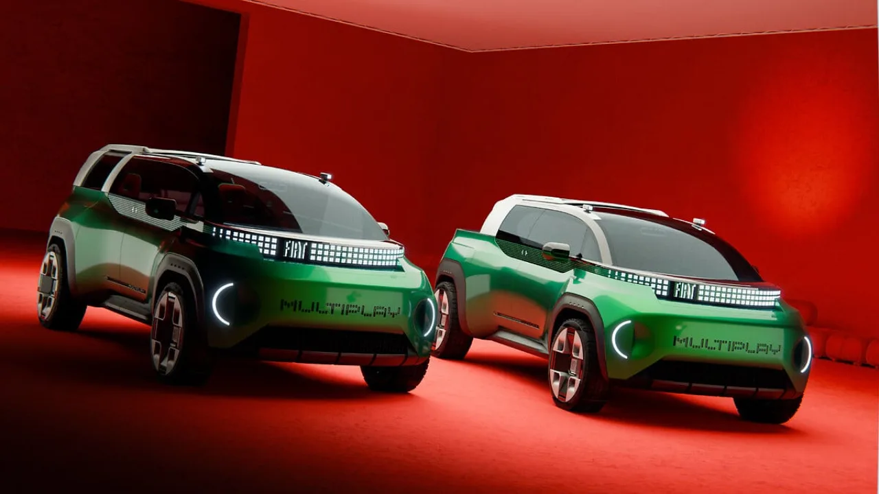 Fiat Multiplay, il concept che cambia forma: MPV, SUV e pick-up in 4,45 m