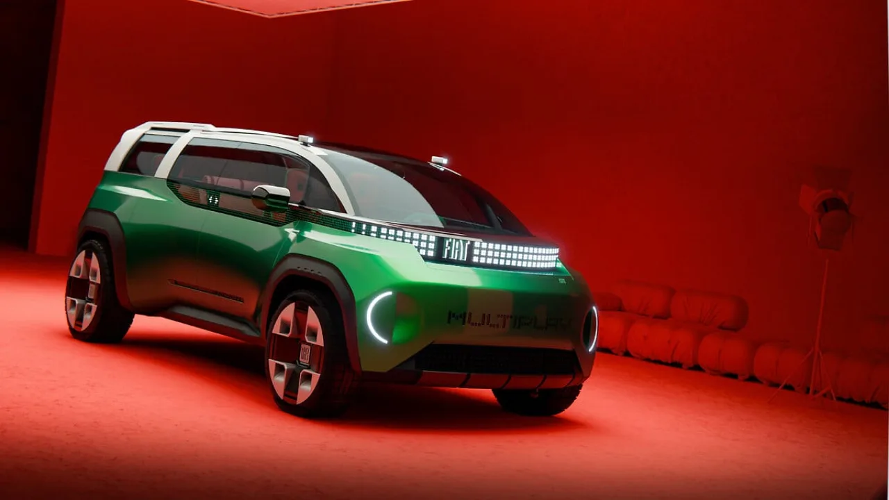 Fiat Multiplay, il concept che cambia forma: MPV, SUV e pick-up in 4,45 m