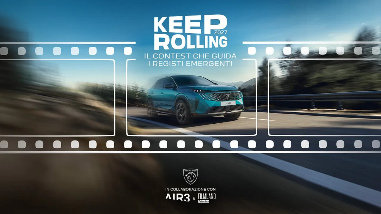 Peugeot lancia Keep Rolling 2027: 25.000 euro ai registi emergenti