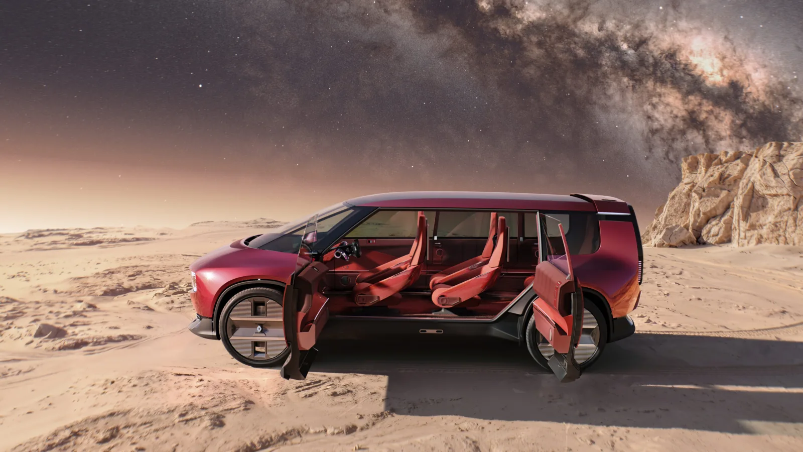 Renault E-Space Concept: la monovolume elettrica che sfida i SUV
